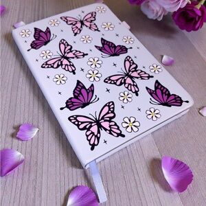 Purple Butterfly Notebook